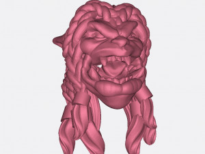 Bugbear Thugs Miniatures Ready to Print 3D Baskı Modeli
