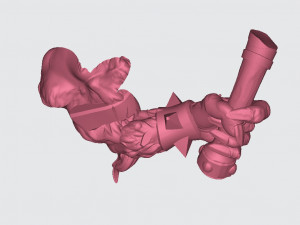 Bugbear Thugs Miniatures Ready to Print 3D Baskı Modeli