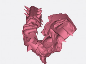 Bugbear Thugs Miniatures Ready to Print 3D Baskı Modeli