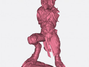 Gnoll Chief Miniatures Ready to Print Modèles 3D en vedette