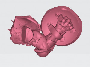 Gnoll Chief Miniatures Ready to Print Modèles 3D en vedette