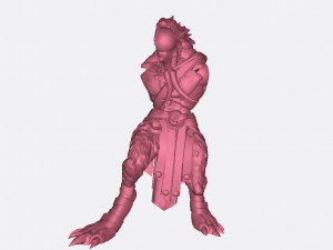 Gnoll Marauders Miniatures Ready to Print Modèles 3D en vedette
