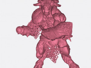 Minotaurs Miniatures Ready to Print 3D Принт Модель