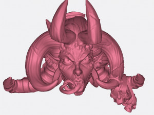 Demon Queen Miniatures Ready to Print 3D 프린트 모델