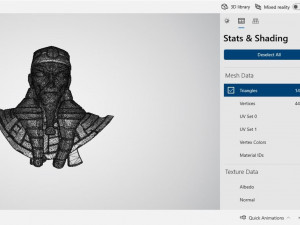 Animated Statue C Miniatures Ready to Print 3D Принт Модель