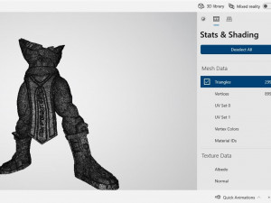 Animated Statue D Miniatures Ready to Print 3D Print Model