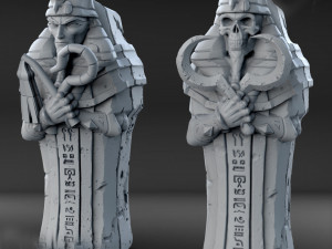 Dungeon Set Chapter III Miniatures Ready to Print 3Dプリントモデル