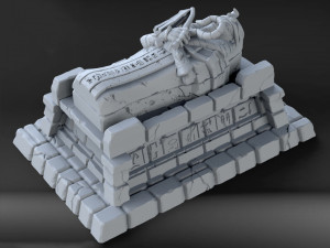 Dungeon Set Chapter III Miniatures Ready to Print 3Dプリントモデル