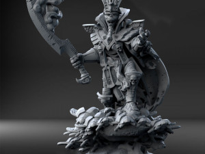 Mummy Lord Miniatures Ready to Print 3D Print Model