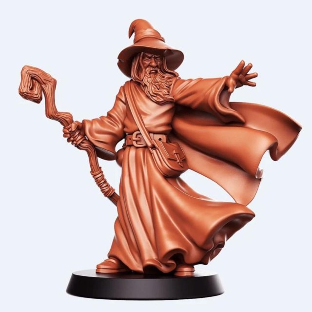 Amlund Maegon Miniatures Ready to Print 3D Print Model .c4d .max .obj .3ds .fbx .stl .blend