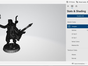 Belevor Human Ranger Miniatures Ready to Print 3D 프린트 모델