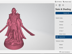 Evendil Gennala Miniatures Ready to Print 3D-printmodel