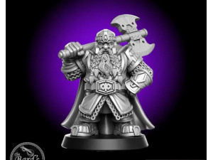 Uddir Thunderaxe Miniatures Ready to Print 3D 프린트 모델