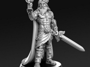 Cron - The Crown Stealer Miniatures Ready to Print 3D-printmodel