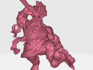Orny Ingotfury Miniatures Ready to Print 3D Print Model