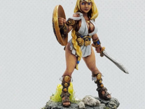 Artemisa Fantasy Miniatures Ready to Print Modello di stampa 3D