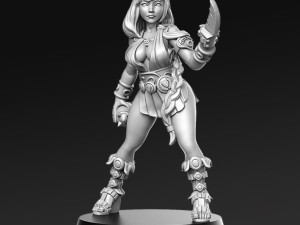 Artemisa - Star Player Fantasy Football Miniatures Ready to Print 3Dプリントモデル