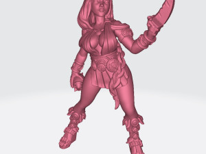 Artemisa - Star Player Fantasy Football Miniatures Ready to Print 3D Print Model