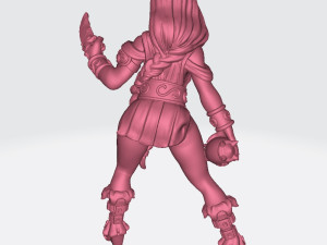 Artemisa - Star Player Fantasy Football Miniatures Ready to Print 3D Print Model