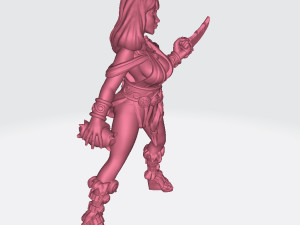 Artemisa - Star Player Fantasy Football Miniatures Ready to Print 3D Print Model