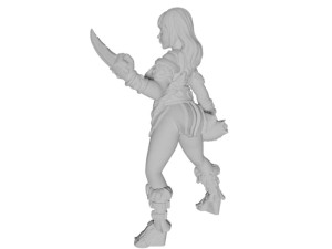Artemisa - Star Player Fantasy Football Miniatures Ready to Print 3D Print Model