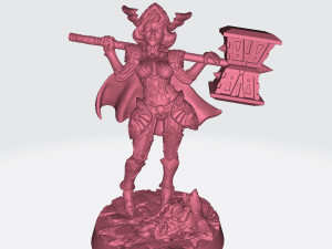 Death Bringer Miniatures Ready to Print Model do druku 3D