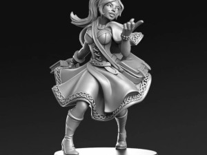 Elisa Doe Miniatures Ready to Print 3D Print Model