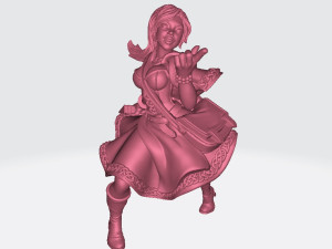 Elisa Doe Miniatures Ready to Print 3D-Druckmodell