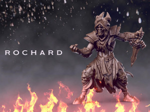 Rochard Miniatures Ready to Print Model do druku 3D