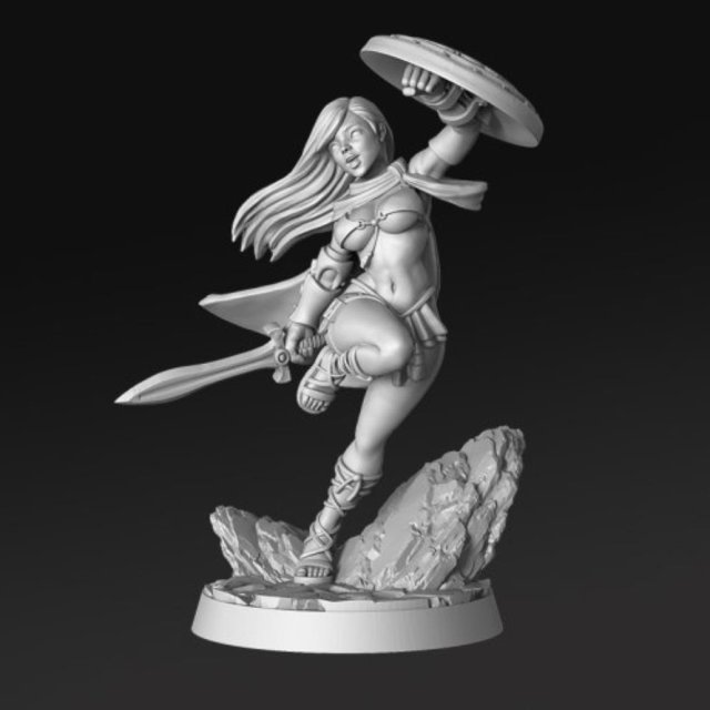 Crescendia Alternative Miniatures Ready to Print 3D 打印模型 .c4d .max .obj .3ds .fbx .stl .blend 