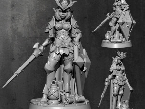 Iletia Miniatures Ready to Print 3D 프린트 모델