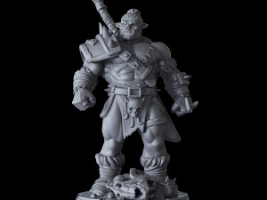 Nadhug Miniatures Ready to Print 3D 打印模型