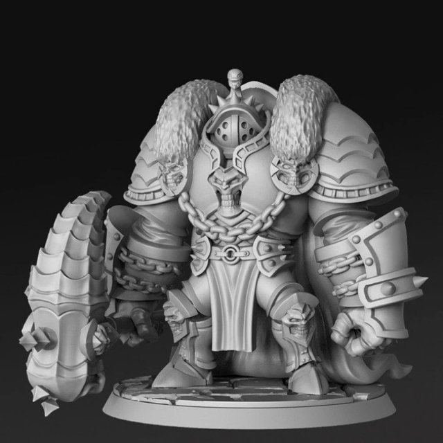 Vulcan Iron Golem Miniatures Ready to Print 3D-Druckmodell .c4d .max .obj .3ds .fbx .stl .blend 