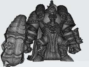 Vulcan Iron Golem Miniatures Ready to Print 3D-Druckmodell