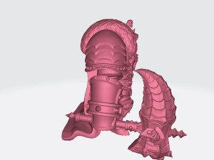 Vulcan Iron Golem Miniatures Ready to Print 3D-Druckmodell