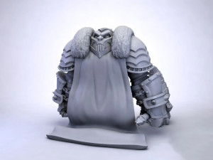 Vulcan Iron Golem Miniatures Ready to Print 3D-Druckmodell