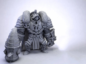 Vulcan Iron Golem Miniatures Ready to Print 3D-Druckmodell