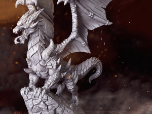 Kalzreg - Dragon Lord Miniatures Ready to Print 3D प्रिंट मॉडल