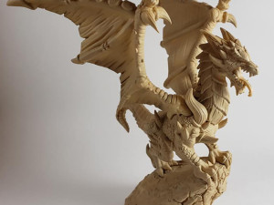 Kalzreg - Dragon Lord Miniatures Ready to Print Model Cetak 3D