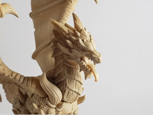 Kalzreg - Dragon Lord Miniatures Ready to Print Model Cetak 3D