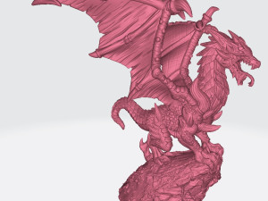 Kalzreg - Dragon Lord Miniatures Ready to Print Model Cetak 3D