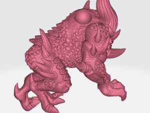 Kalzreg - Dragon Lord Miniatures Ready to Print Model Cetak 3D