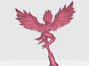 Azzali Harpy Queen Miniatures Ready to Print Modelo de Impressão 3D