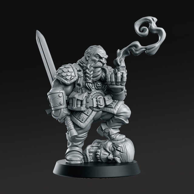 Garaldir Miniatures Ready to Print 3D-printmodel .c4d .max .obj .3ds .fbx .stl .blend 