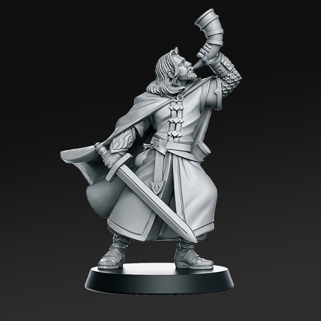 Orlando Bogamir Miniatures Ready to Print Modelo de impresión 3D .c4d .max .obj .3ds .fbx .stl .blend 