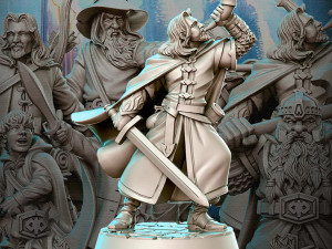 Orlando Bogamir Miniatures Ready to Print Modelo de impresión 3D