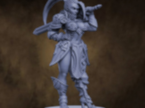 Skyla Miniatures Ready to Print 3D 프린트 모델