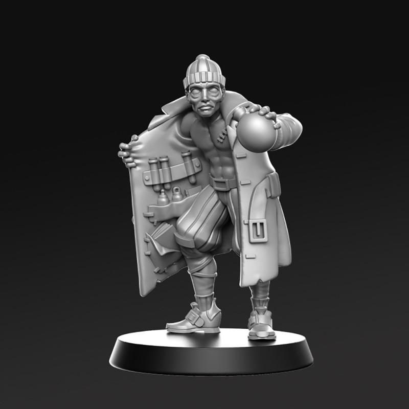 Allan Miniatures Ready to Print 3Dプリントモデル .c4d .max .obj .3ds .fbx .stl .blend 