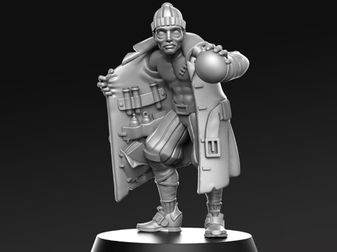 Allan Miniatures Ready to Print 3D Print Model