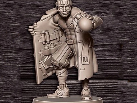 Allan Miniatures Ready to Print 3Dプリントモデル